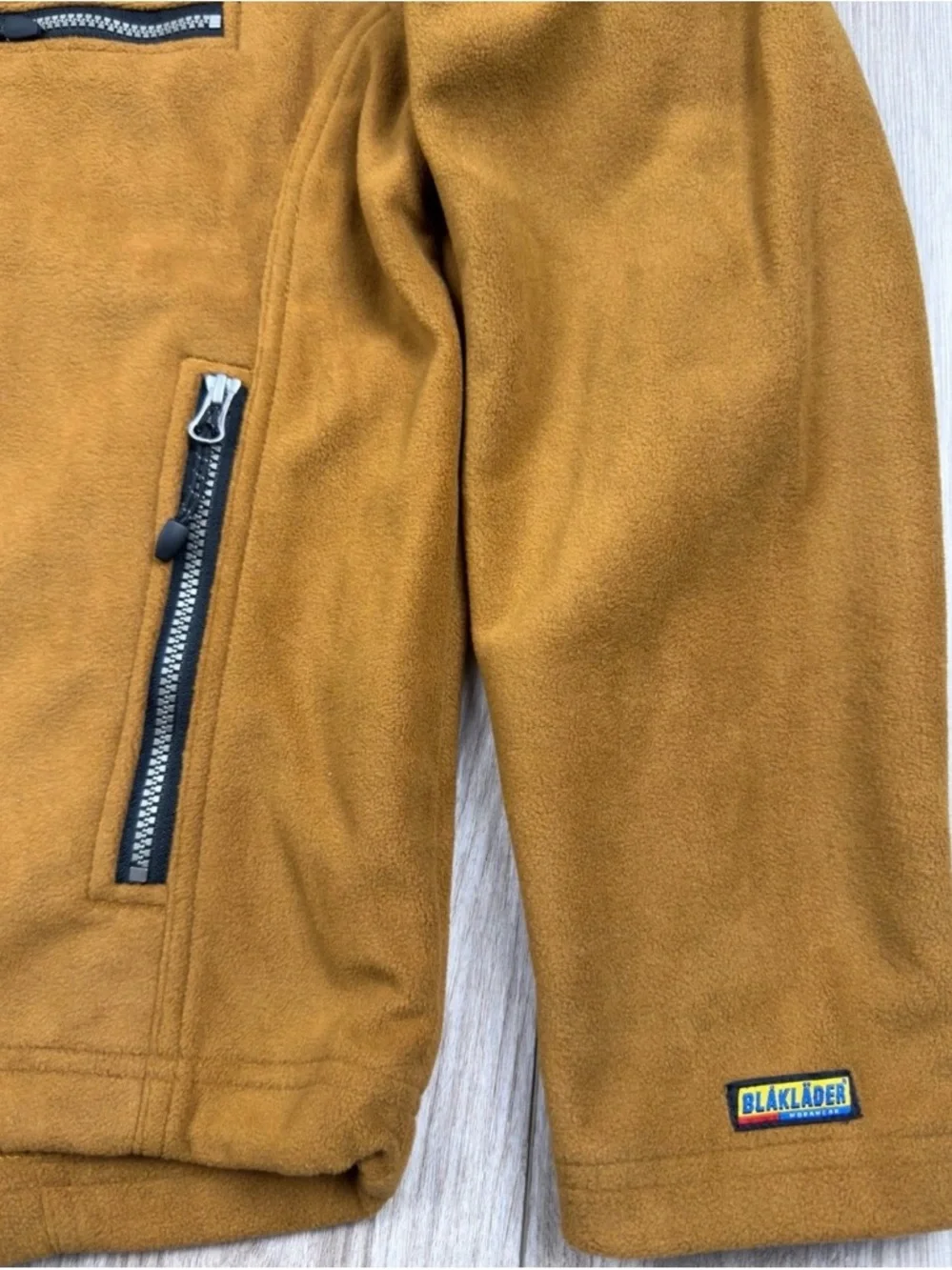 Blaklader  Two Fisted Storm Fleece Jacket XL Brown Workwear NWT